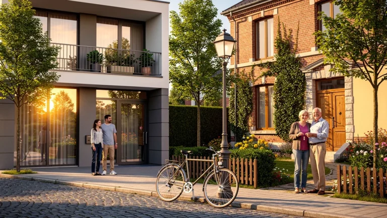 Comparaison réaliste entre un T2 moderne et une maison de ville périphérique en revente