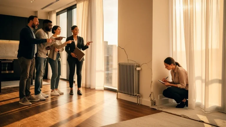 Visite groupée et visite individuelle comparées pour détecter les défauts d’un logement en détail