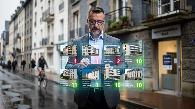 Analyse immobilière à Brest révélant trois critères de liquidité et prédiction de vente