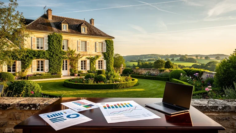 Exemple de gestion réussie SCI familiale avec résultats chiffrés après 5 ans sur domaine de famille français